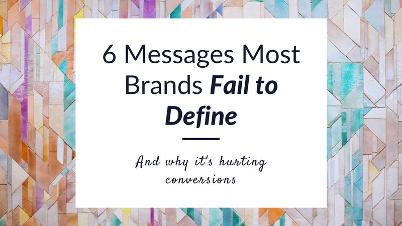 6 brand messages